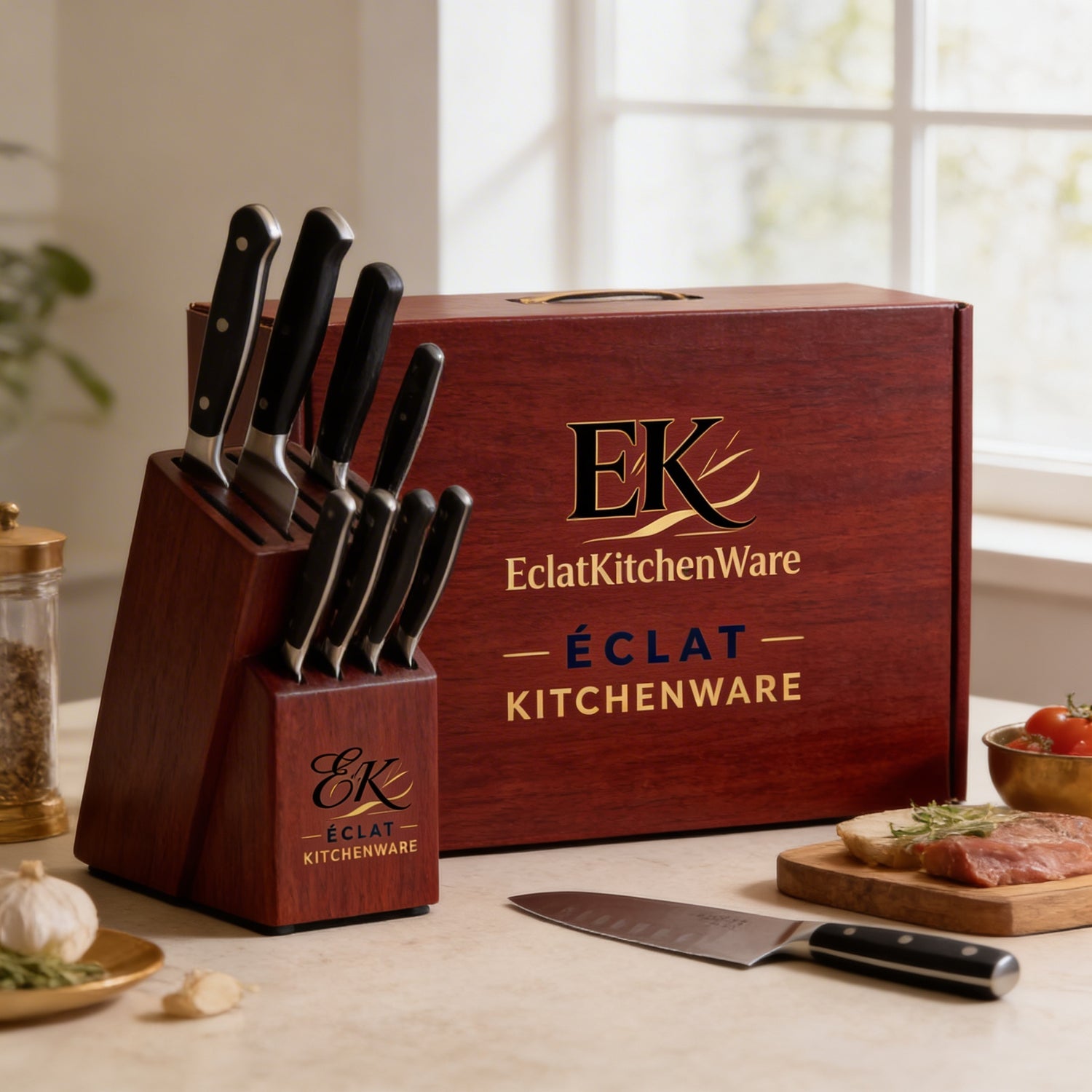 Premium Knife Block Set